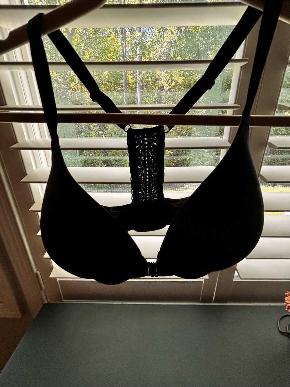 Black Racerback Bra - Picture 4 of 6